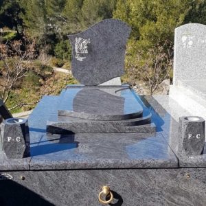 Personnalisation monument funéraire